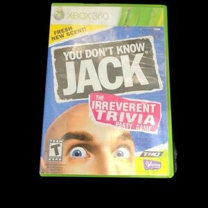 xbox 360 you dont know jack video game
